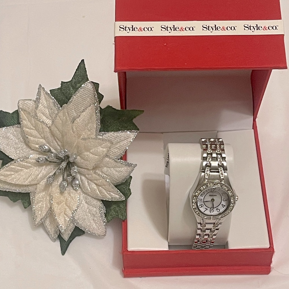 Style and Co Silver Watch